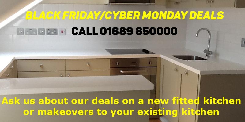 Black Friday and Cyber Monday deals on kitchen makeovers and new kitchens